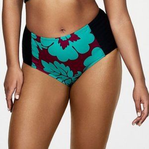 SOPHIE THEALLET CACIQUE PRINTED FLORAL SWIM BRIEF